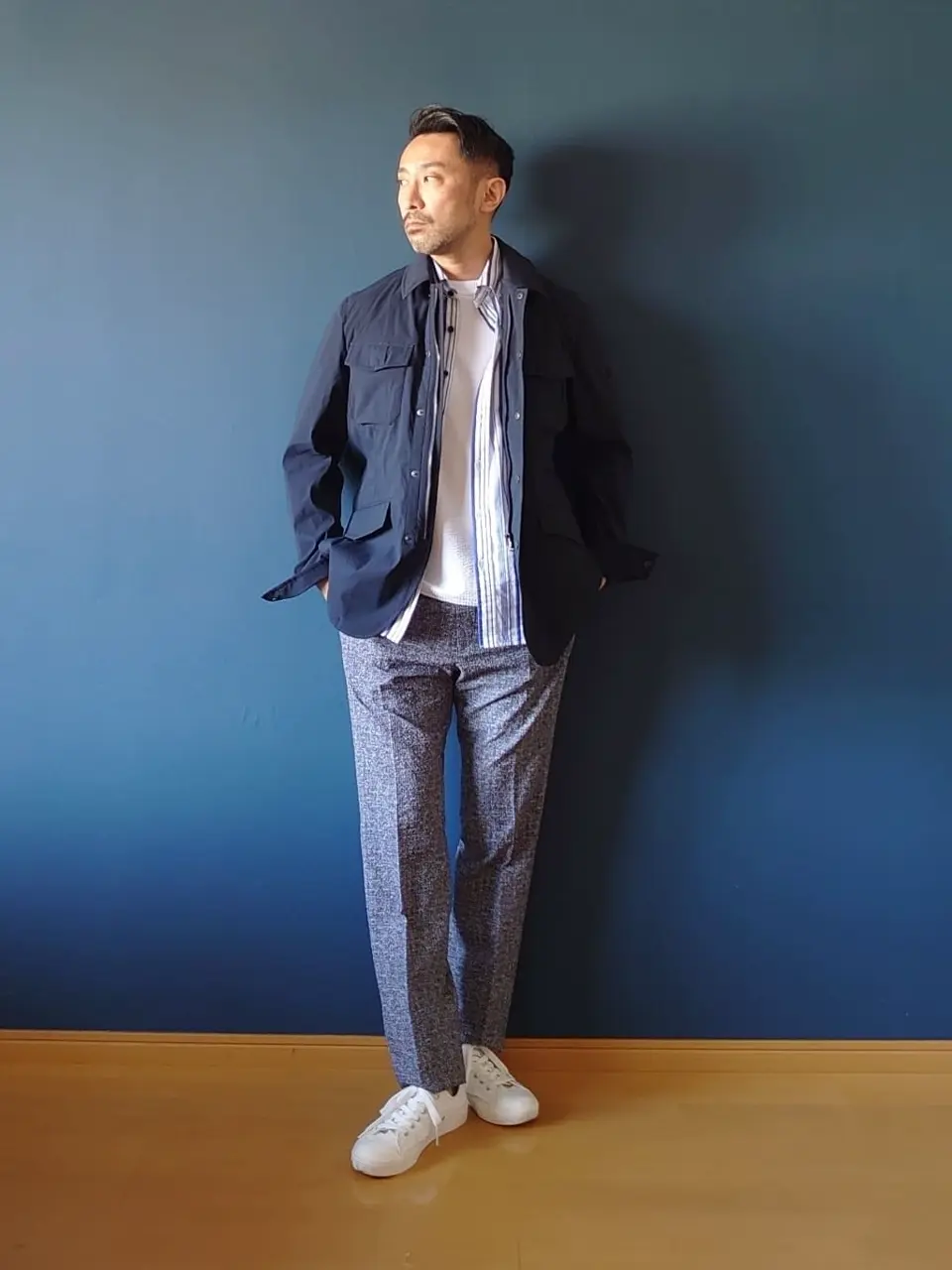 JOSEPH ABBOUD 安東 コーディネート画像