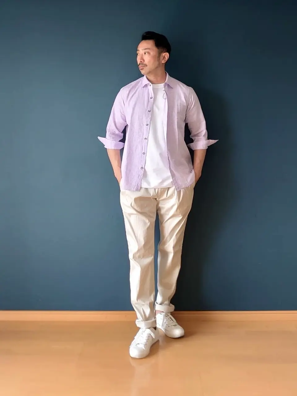 JOSEPH ABBOUD 安東 コーディネート画像