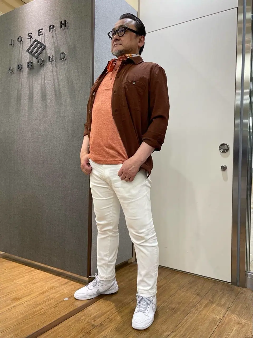 JOSEPH ABBOUD 辰見 コーディネート画像