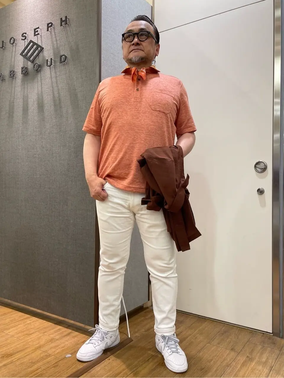 JOSEPH ABBOUD 辰見 コーディネート画像