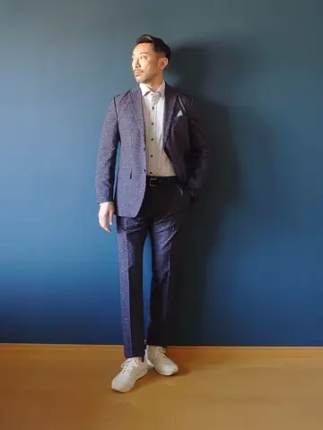 JOSEPH ABBOUD 安東 コーディネート画像