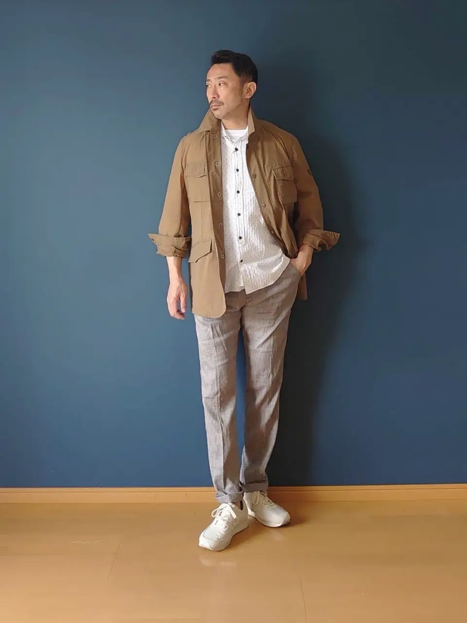 JOSEPH ABBOUD 安東 コーディネート画像