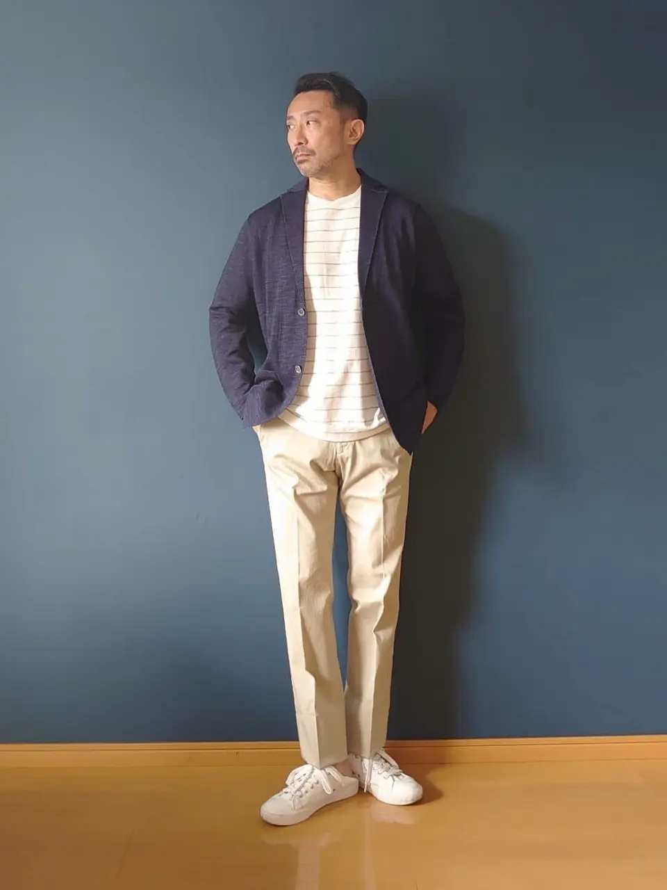 JOSEPH ABBOUD 安東 コーディネート画像