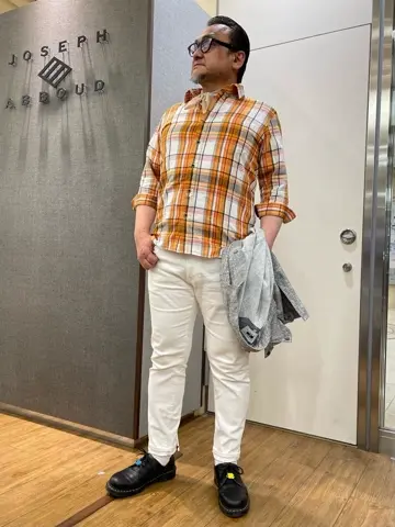 JOSEPH ABBOUD 辰見 コーディネート画像