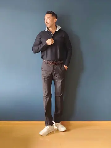 JOSEPH ABBOUD 安東 コーディネート画像