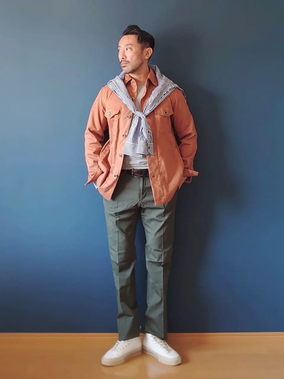 JOSEPH ABBOUD 安東 コーディネート画像