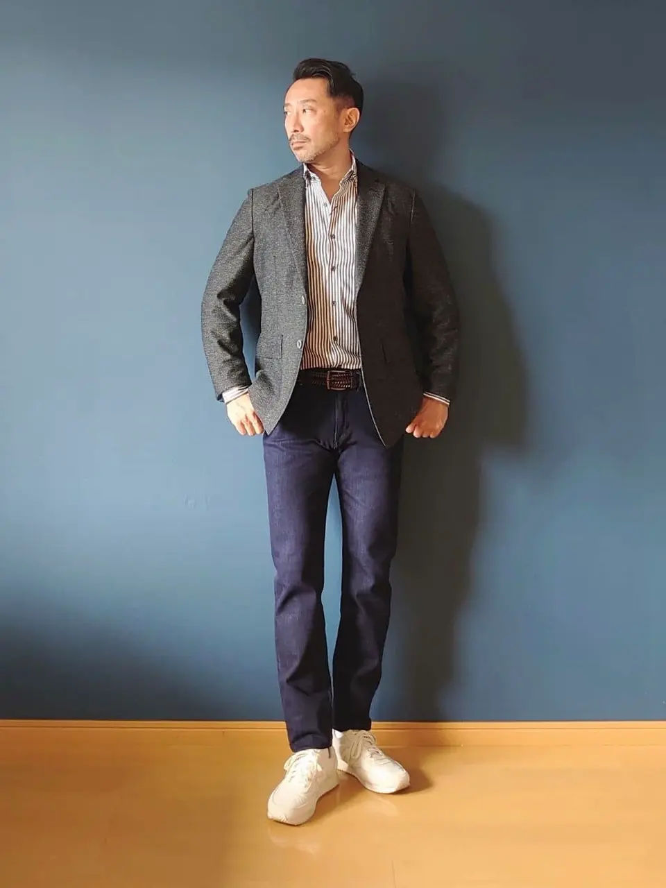 JOSEPH ABBOUD 安東 コーディネート画像