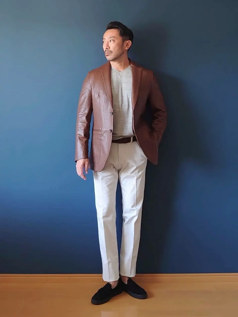 JOSEPH ABBOUD 安東 コーディネート画像