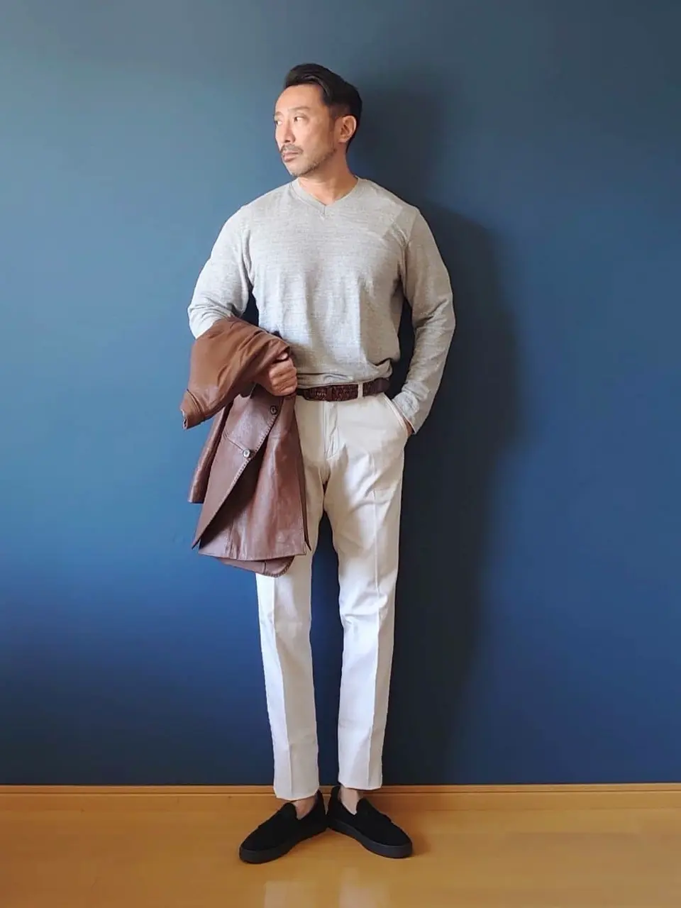 JOSEPH ABBOUD 安東 コーディネート画像