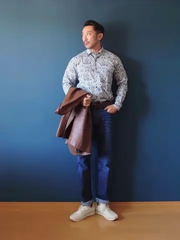 JOSEPH ABBOUD 安東 コーディネート画像