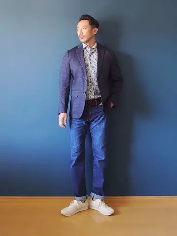 JOSEPH ABBOUD 安東 コーディネート画像