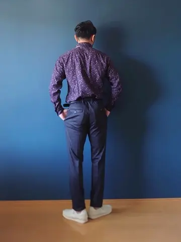 JOSEPH ABBOUD 安東 コーディネート画像