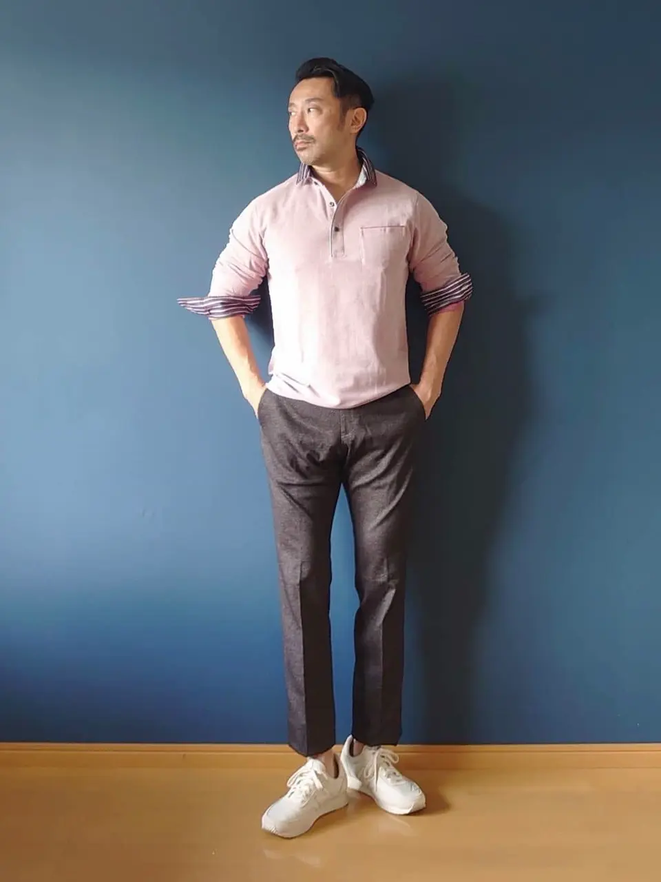 JOSEPH ABBOUD 安東 コーディネート画像