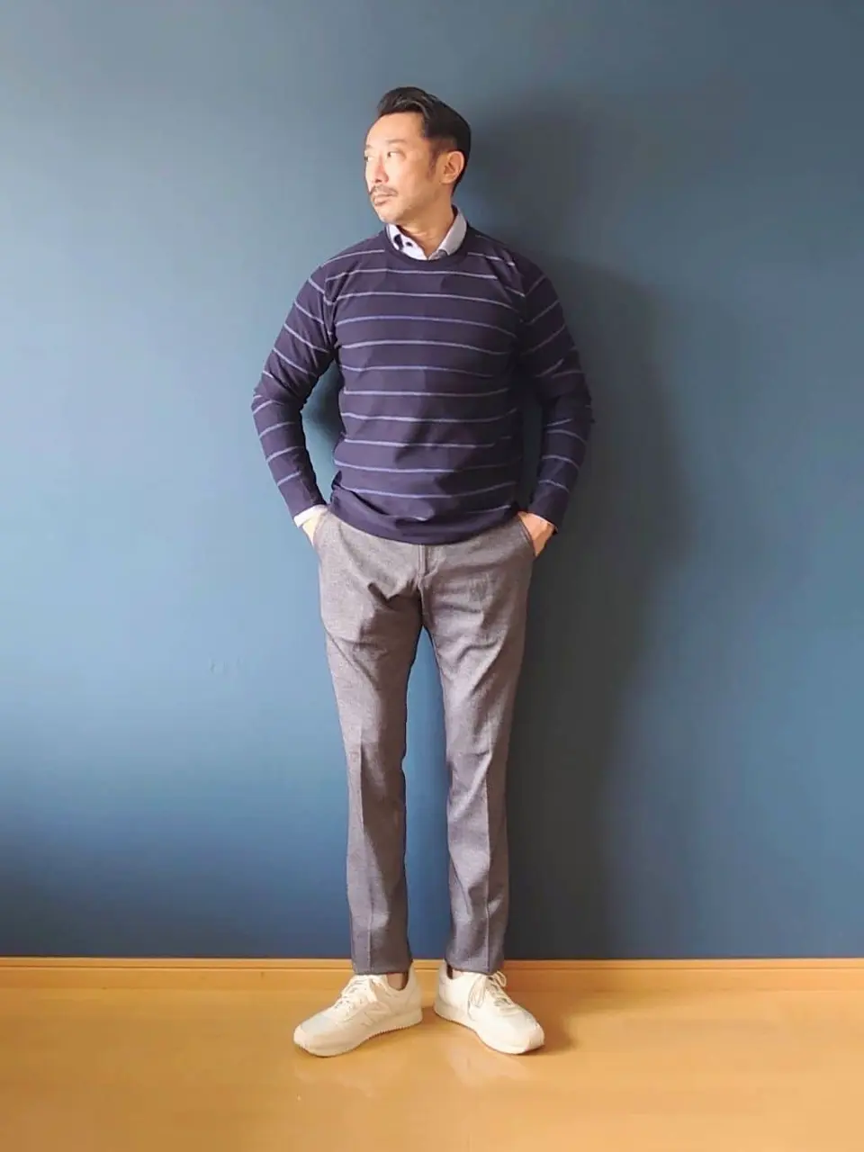 JOSEPH ABBOUD 安東 コーディネート画像