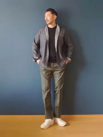 JOSEPH ABBOUD 安東 コーディネート画像