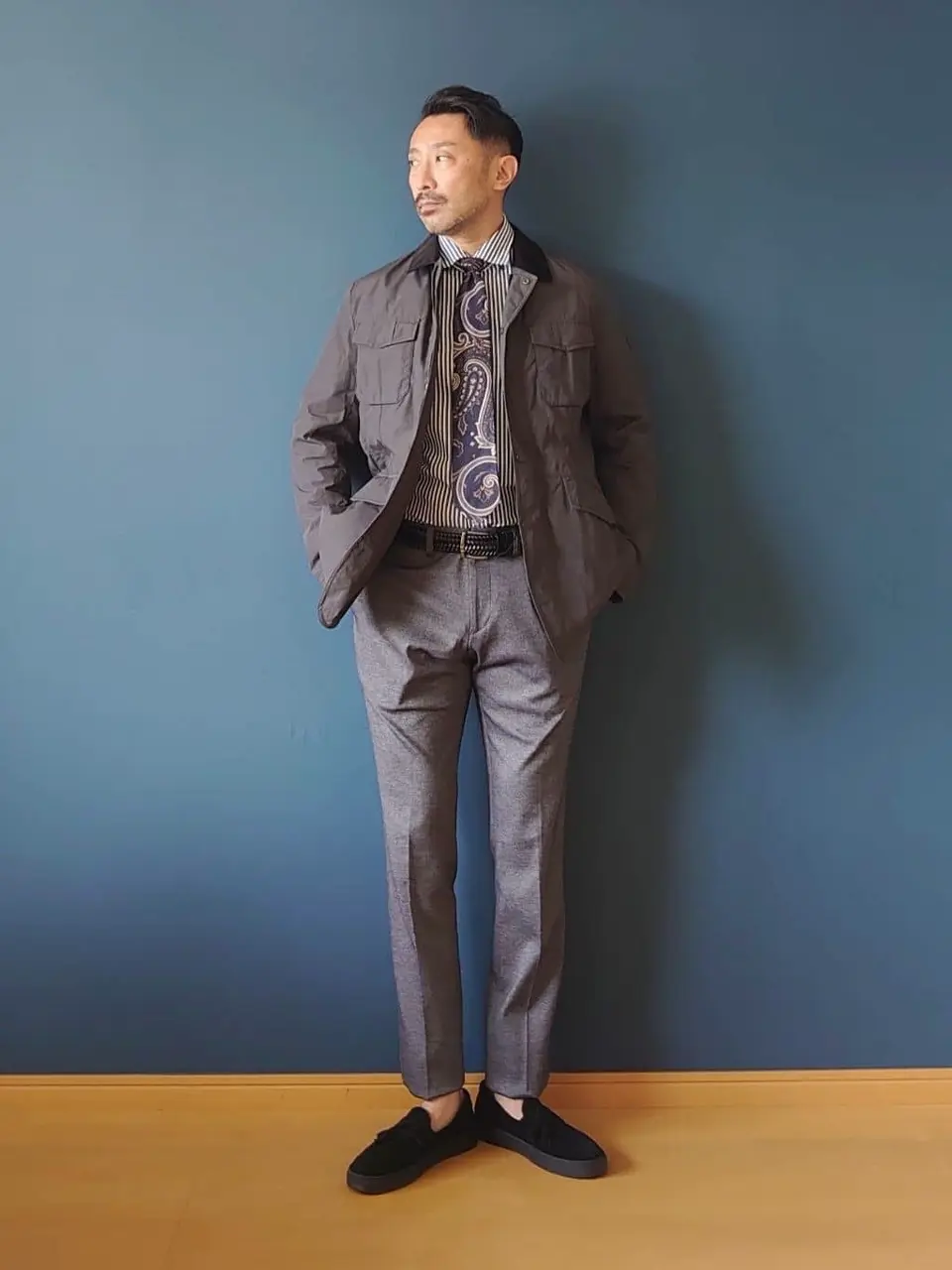 JOSEPH ABBOUD 安東 コーディネート画像