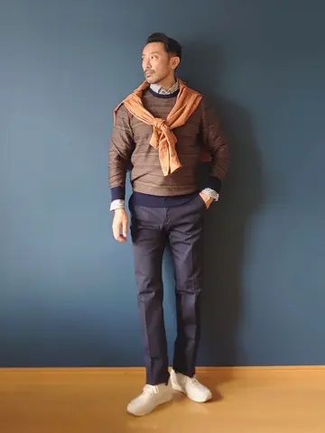 JOSEPH ABBOUD 安東 コーディネート画像