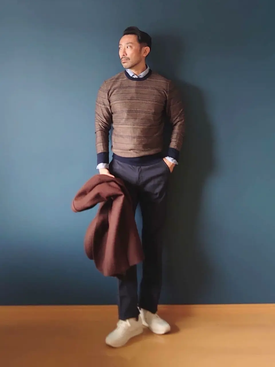 JOSEPH ABBOUD 安東 コーディネート画像