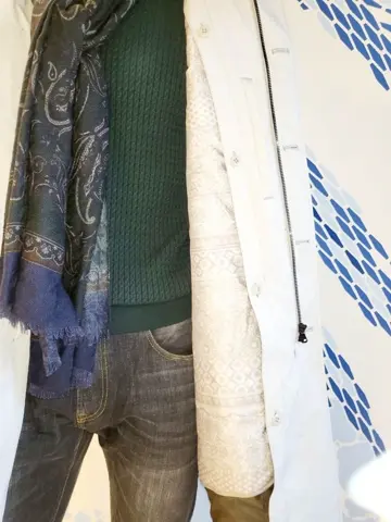 JOSEPH ABBOUD 亀井 コーディネート画像