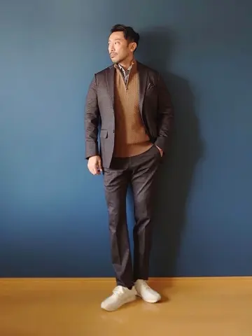 JOSEPH ABBOUD 安東 コーディネート画像