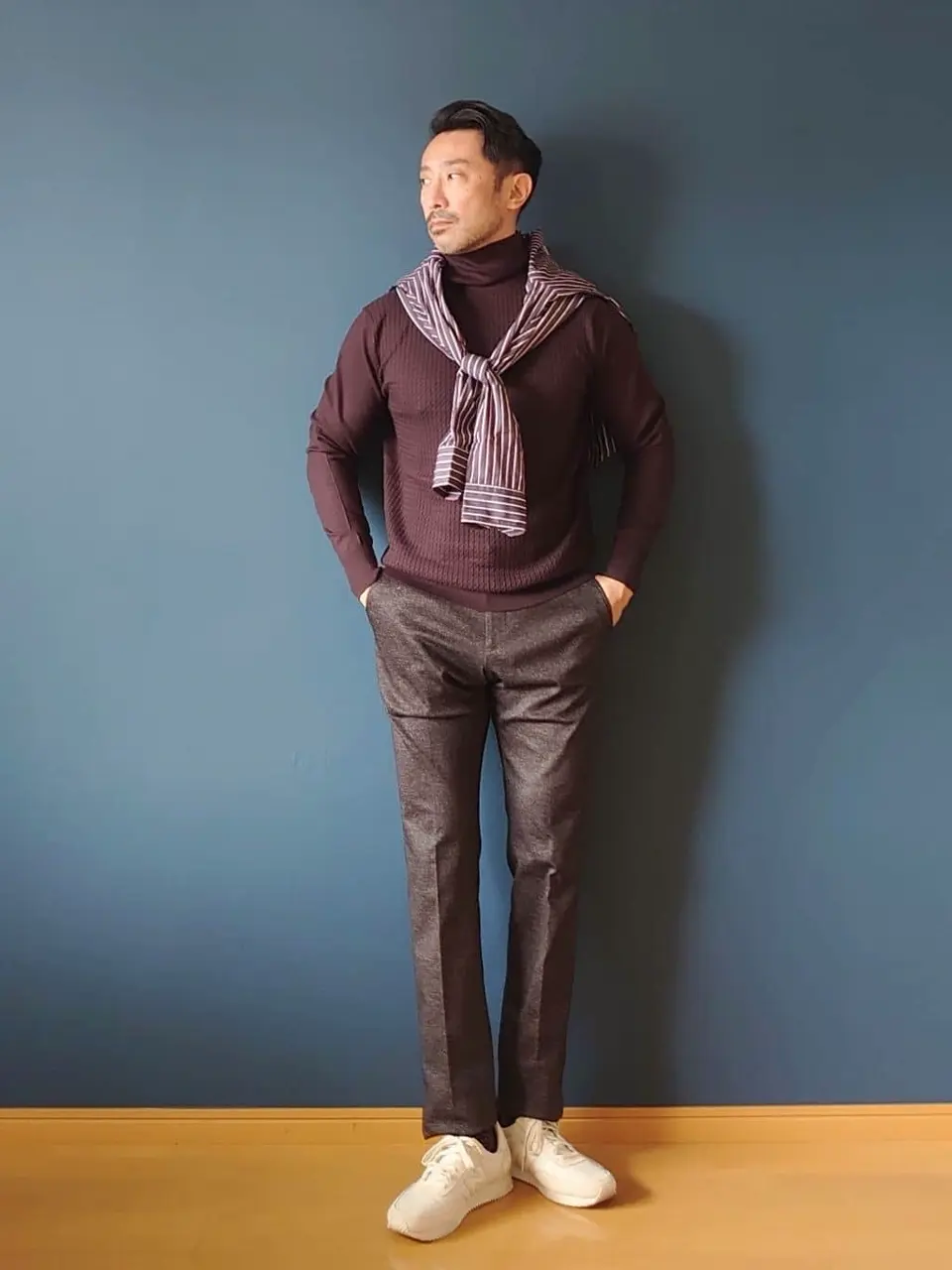 JOSEPH ABBOUD 安東 コーディネート画像