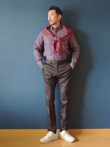 JOSEPH ABBOUD 安東 コーディネート画像