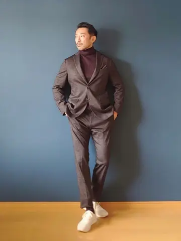 JOSEPH ABBOUD 安東 コーディネート画像