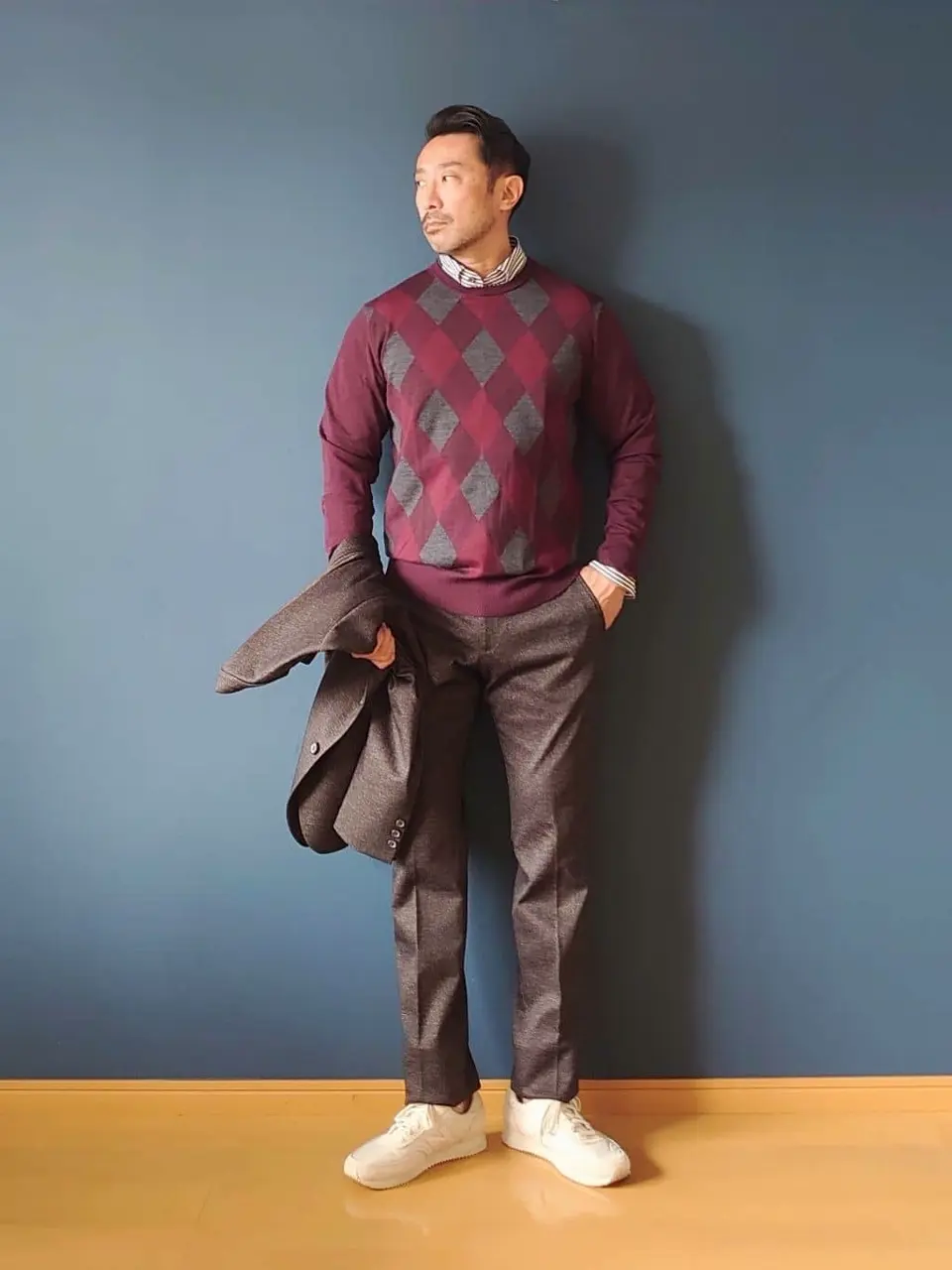 JOSEPH ABBOUD 安東 コーディネート画像