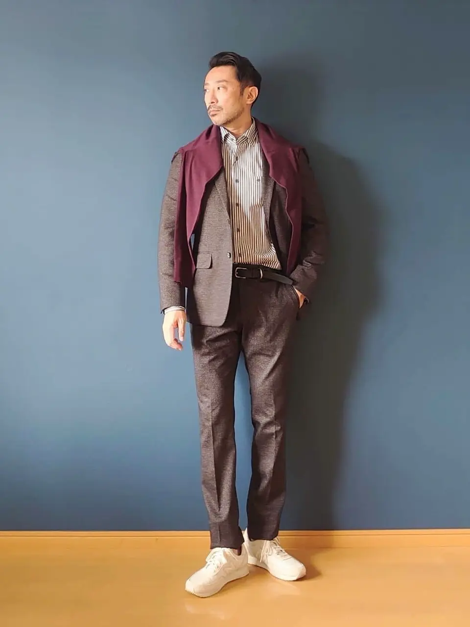 JOSEPH ABBOUD 安東 コーディネート画像