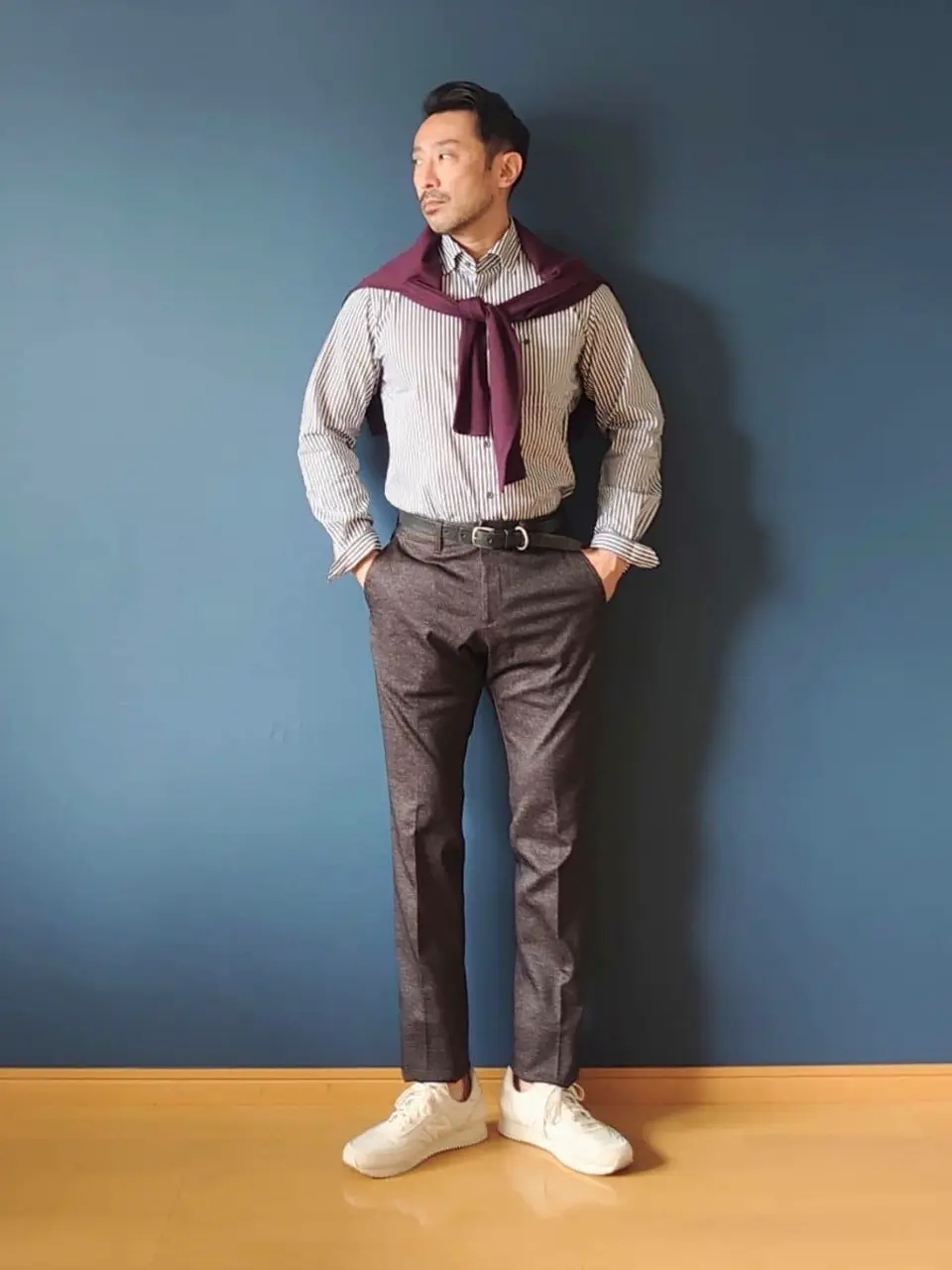 JOSEPH ABBOUD 安東 コーディネート画像