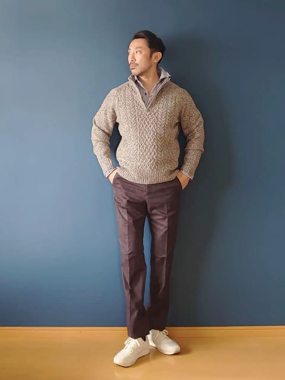 JOSEPH ABBOUD 安東 コーディネート画像