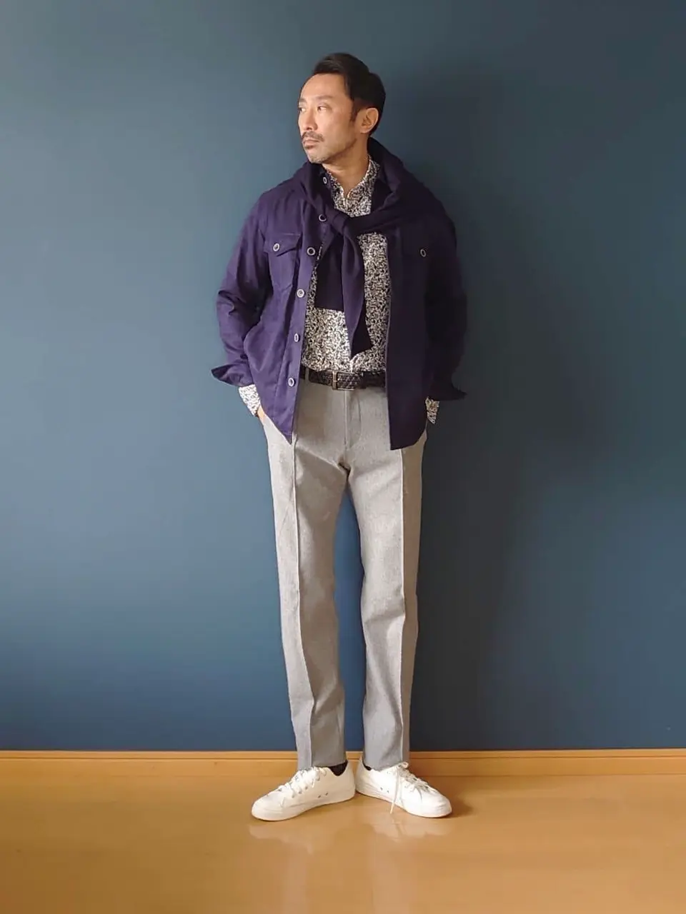 JOSEPH ABBOUD 安東 コーディネート画像