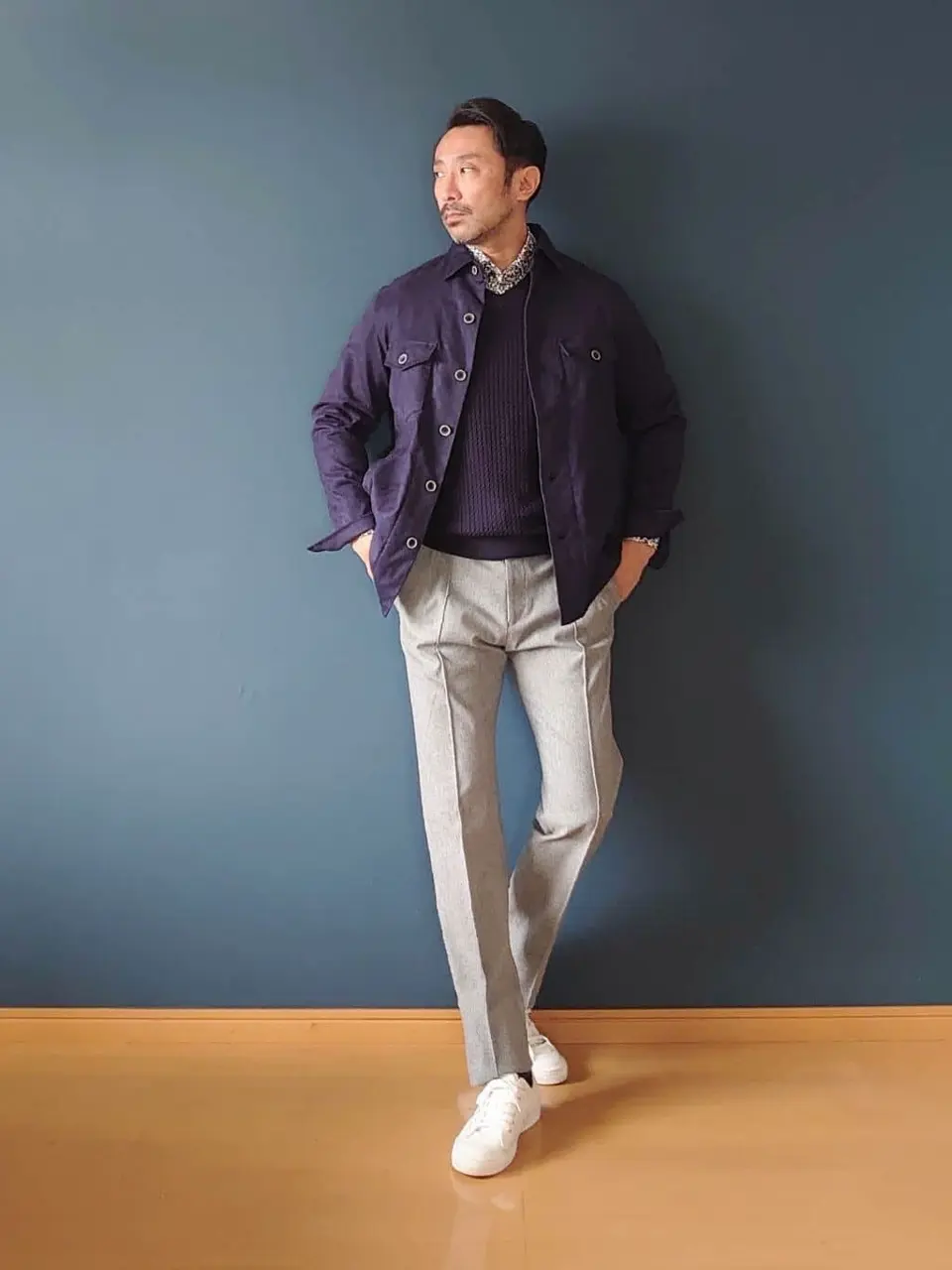 JOSEPH ABBOUD 安東 コーディネート画像