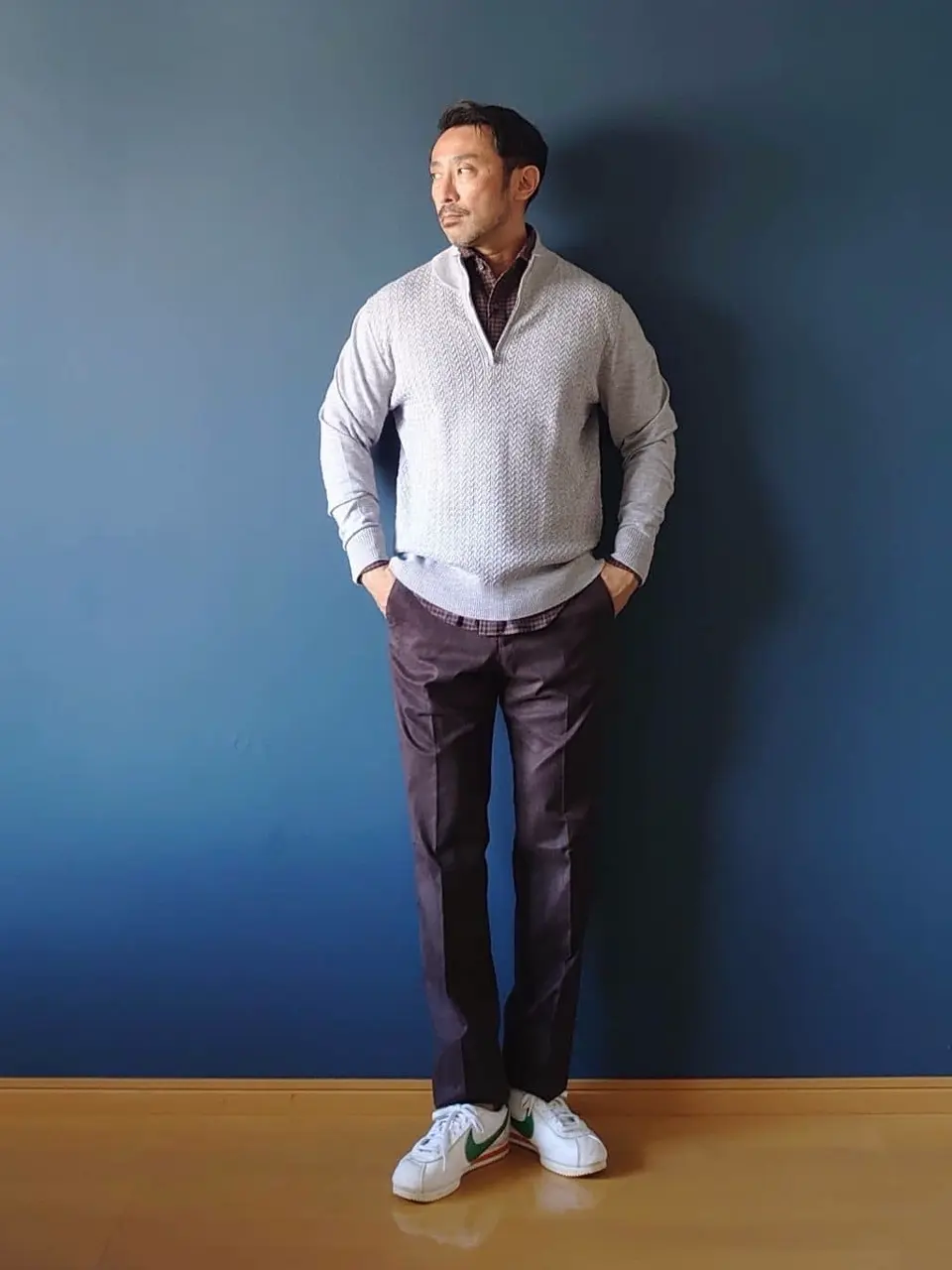 JOSEPH ABBOUD 安東 コーディネート画像