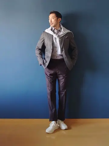 JOSEPH ABBOUD 安東 コーディネート画像