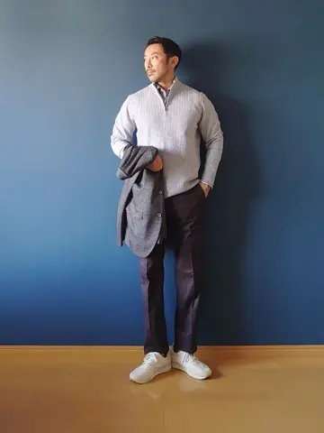 JOSEPH ABBOUD 安東 コーディネート画像