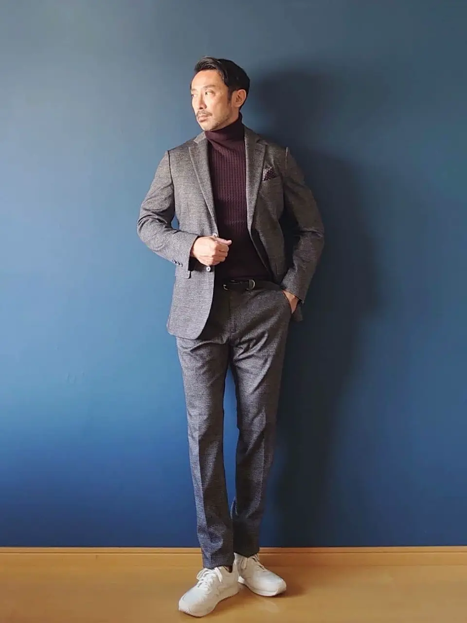 JOSEPH ABBOUD 安東 コーディネート画像