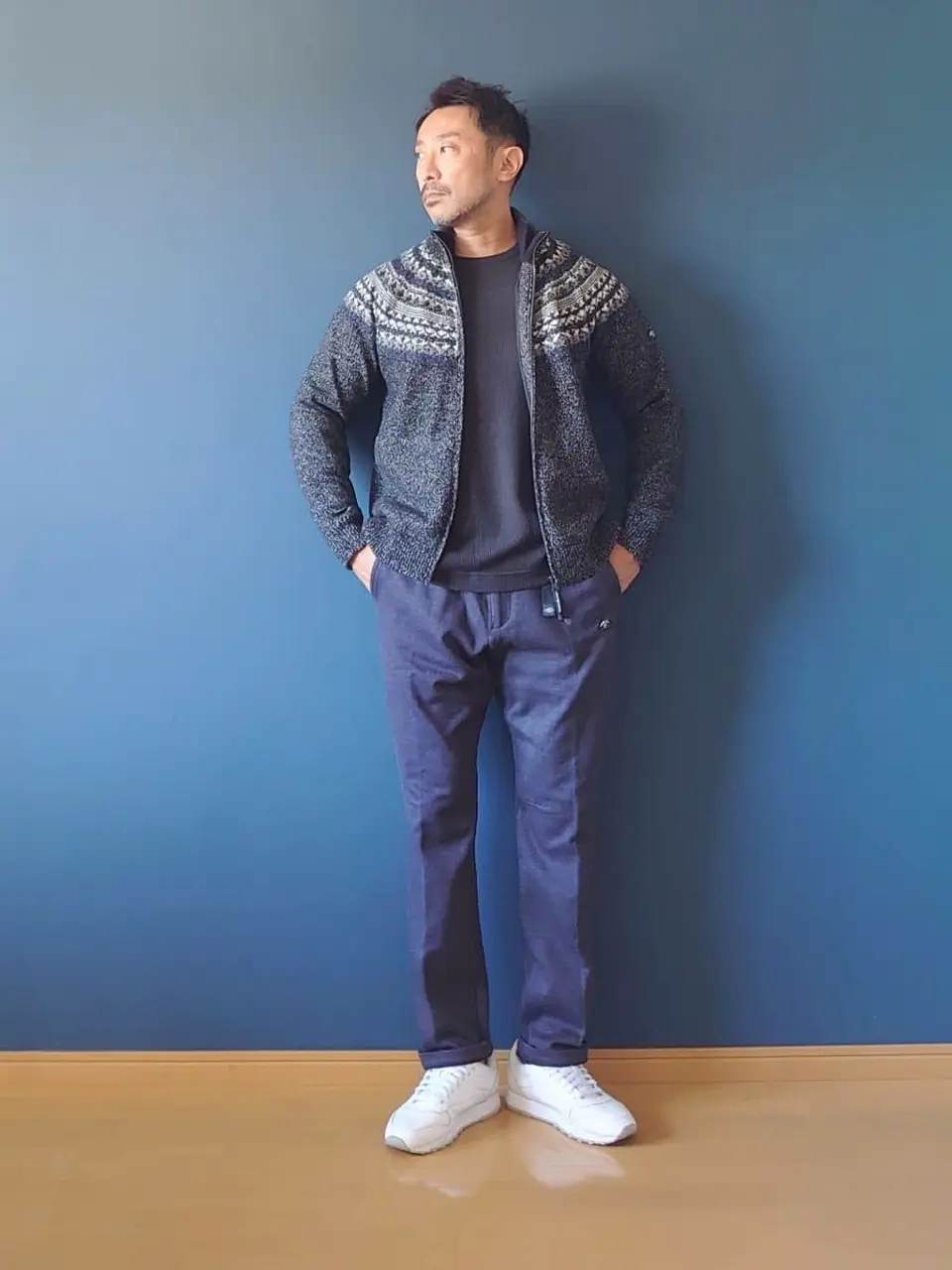 JOSEPH ABBOUD 安東 コーディネート画像