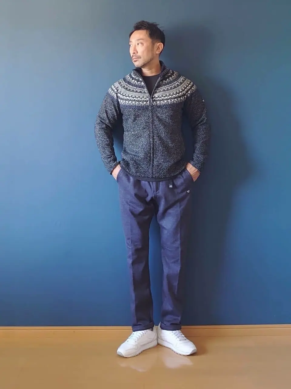 JOSEPH ABBOUD 安東 コーディネート画像