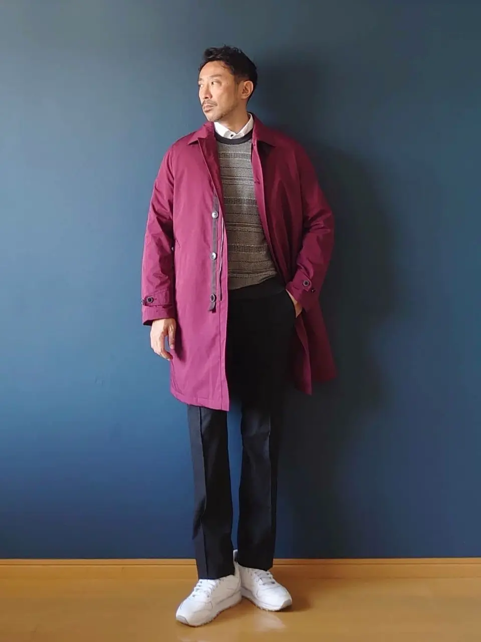 JOSEPH ABBOUD 安東 コーディネート画像