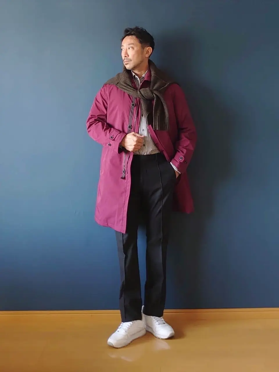 JOSEPH ABBOUD 安東 コーディネート画像