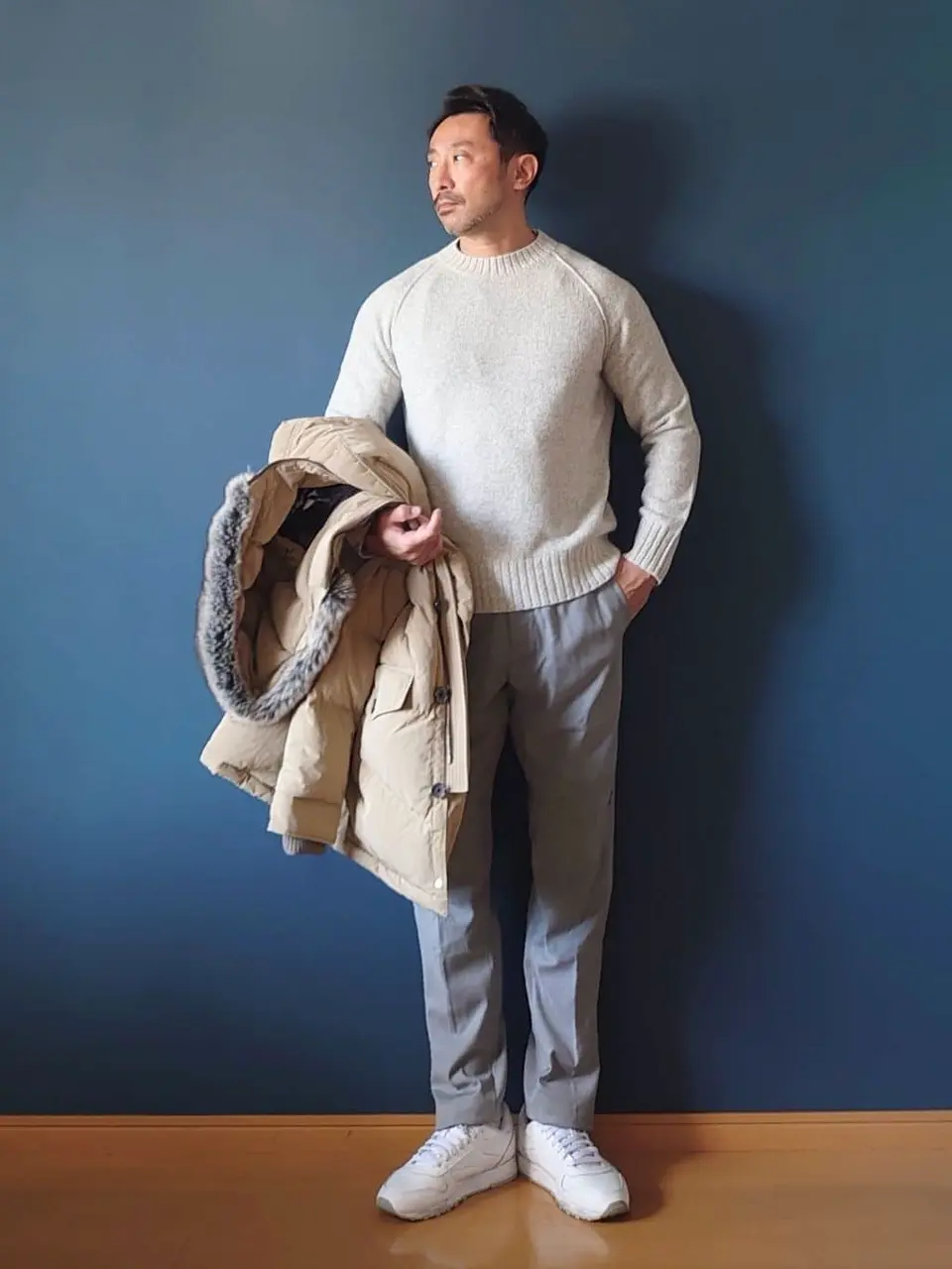 JOSEPH ABBOUD 安東 コーディネート画像