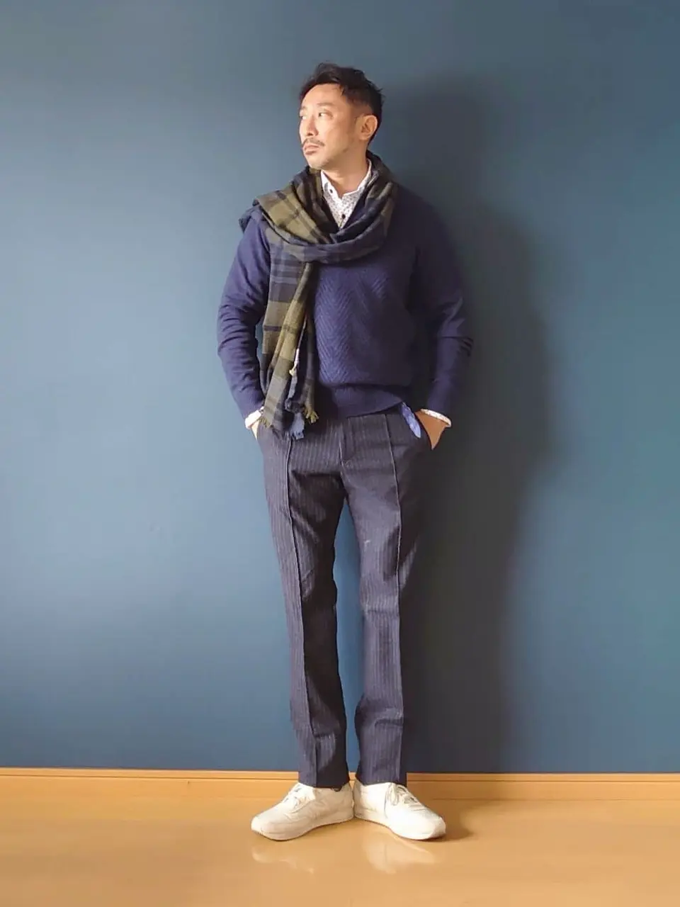 JOSEPH ABBOUD 安東 コーディネート画像