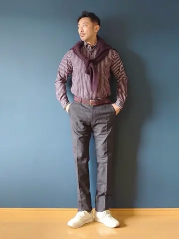 JOSEPH ABBOUD 安東 コーディネート画像