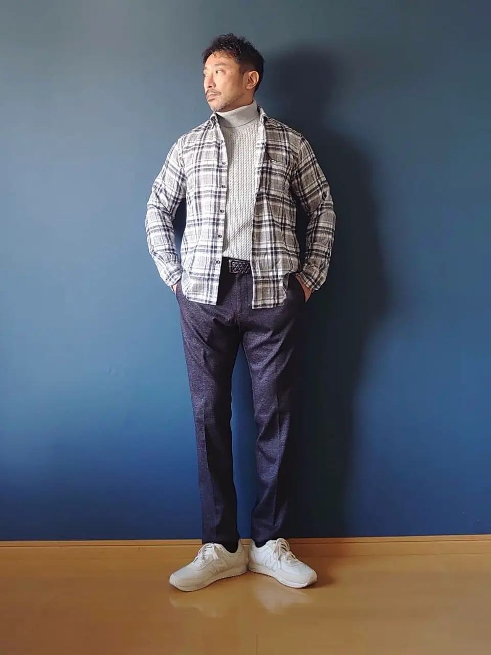 JOSEPH ABBOUD 安東 コーディネート画像