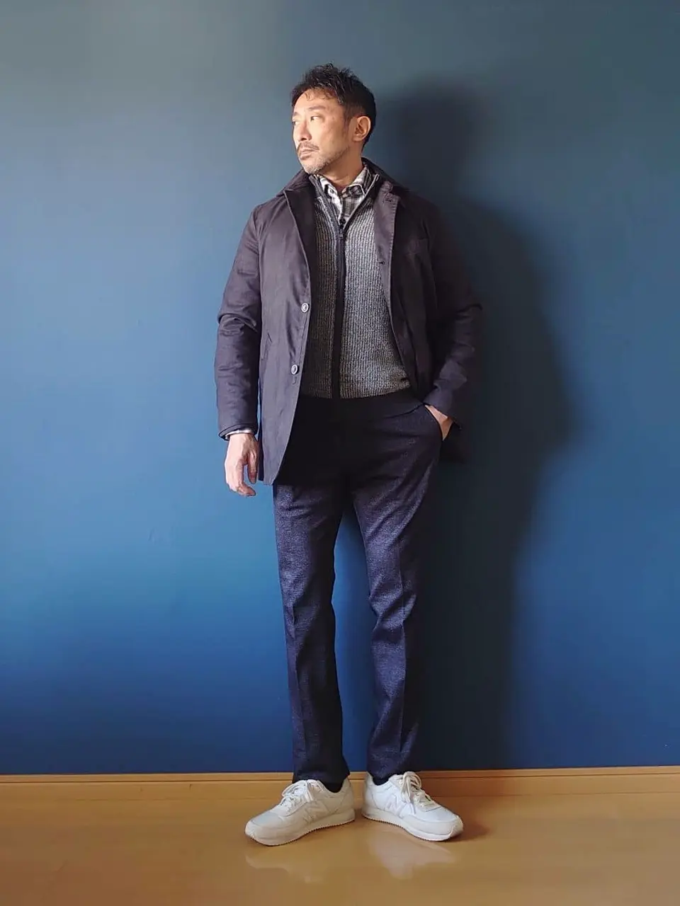 JOSEPH ABBOUD 安東 コーディネート画像