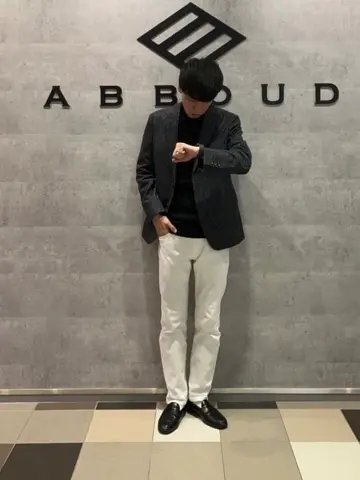 JOSEPH ABBOUD 足立 コーディネート画像