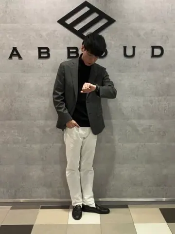 JOSEPH ABBOUD 足立 コーディネート画像