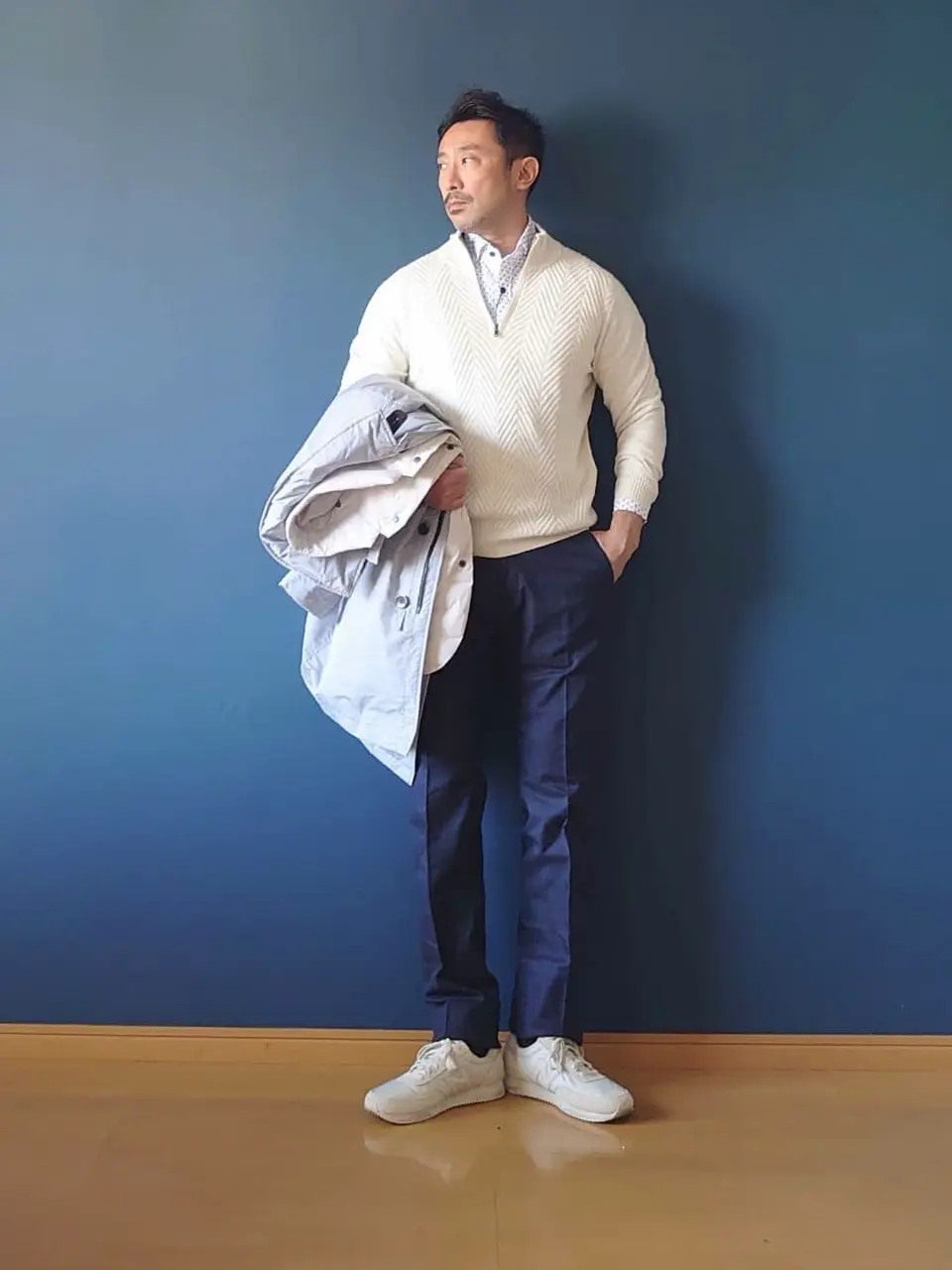 JOSEPH ABBOUD 安東 コーディネート画像