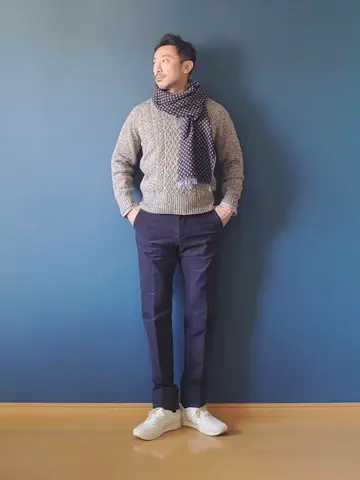 JOSEPH ABBOUD 安東 コーディネート画像